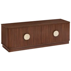Meuble TV 4 portes 2 étagères