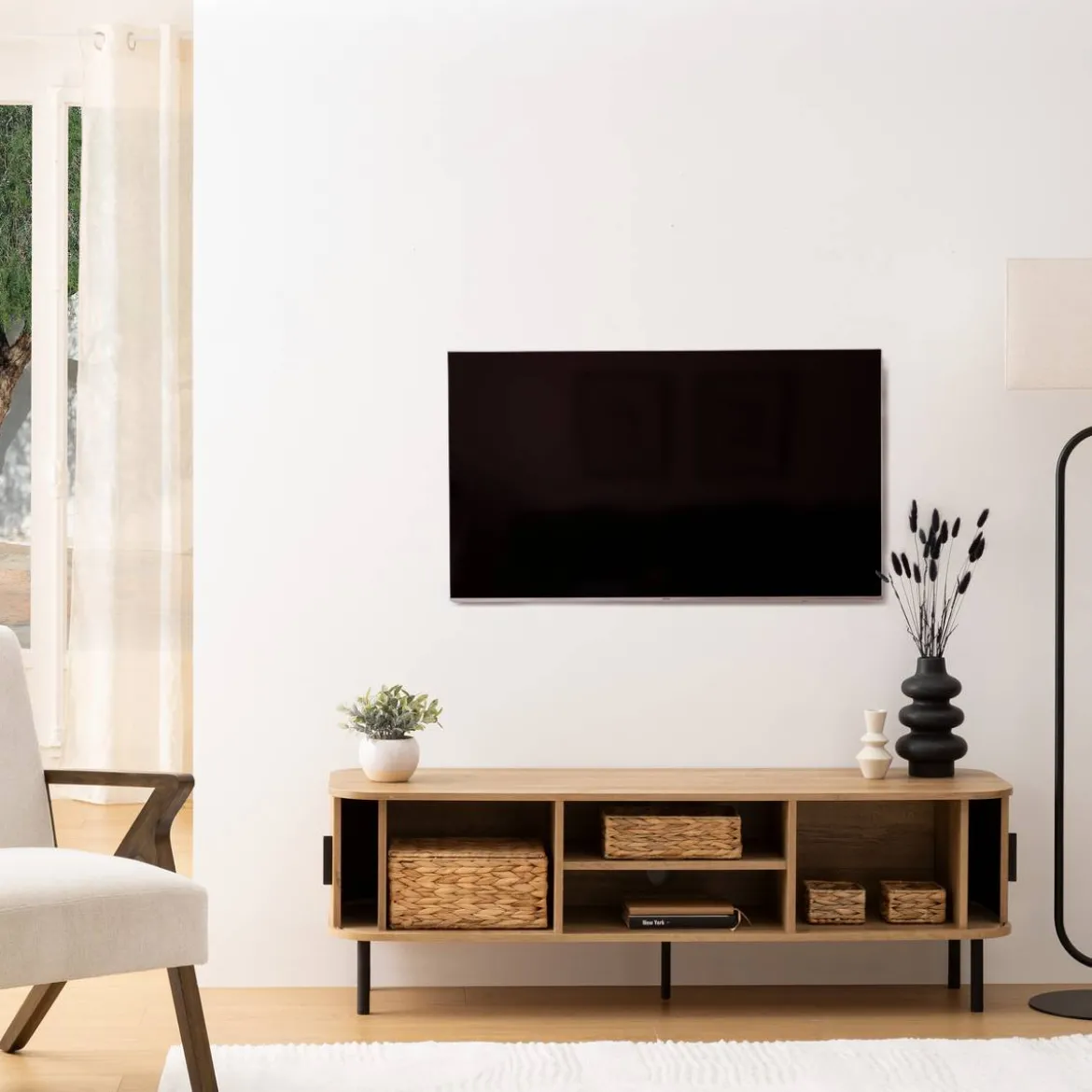 Meuble TV 2 portes "Colva"