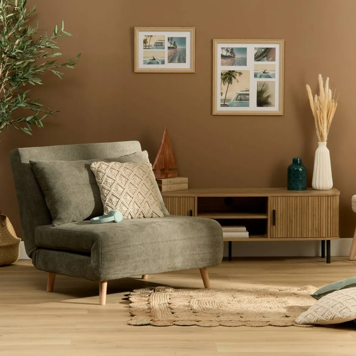 Meuble TV 2 portes "Colva"
