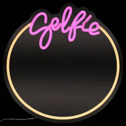 Miroir néon LED