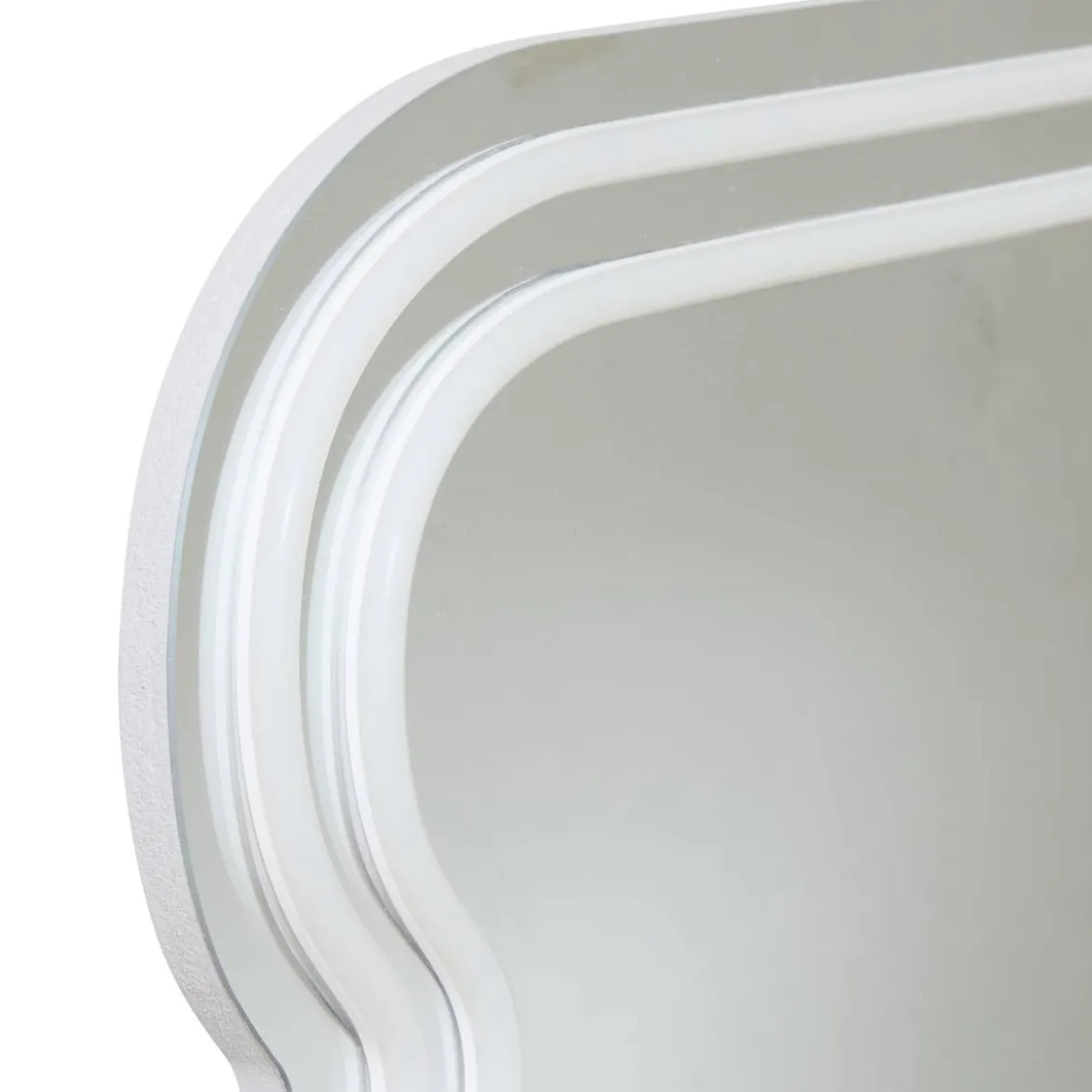 Miroir néon LED "Wavy"
