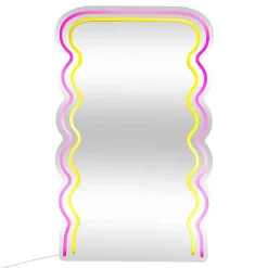 Miroir néon LED