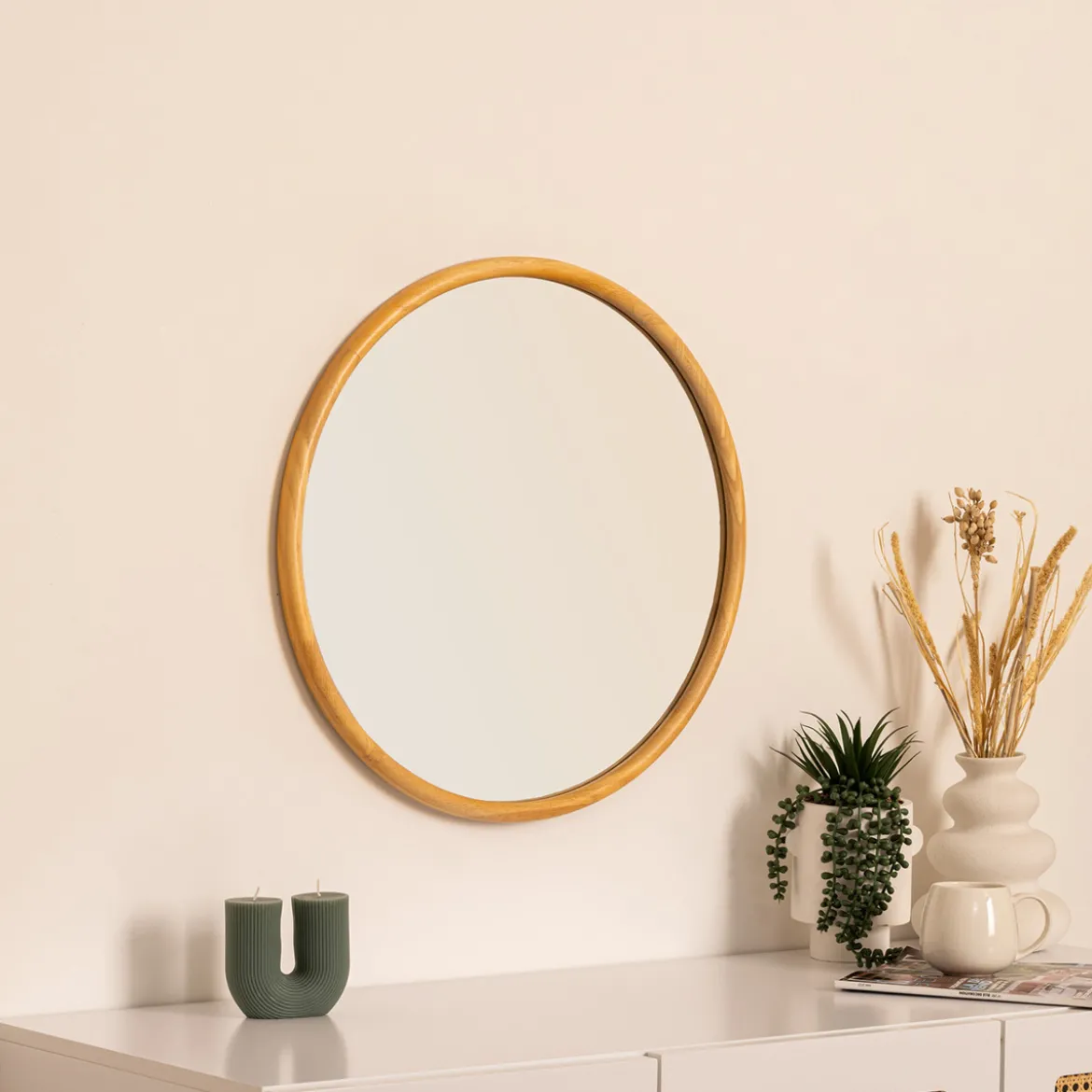 Miroir rond "Kim"
