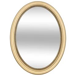 Miroir rond moulure