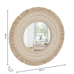 Miroir tressé 