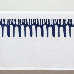 Nappe broderie "Lizandro", coton et lin