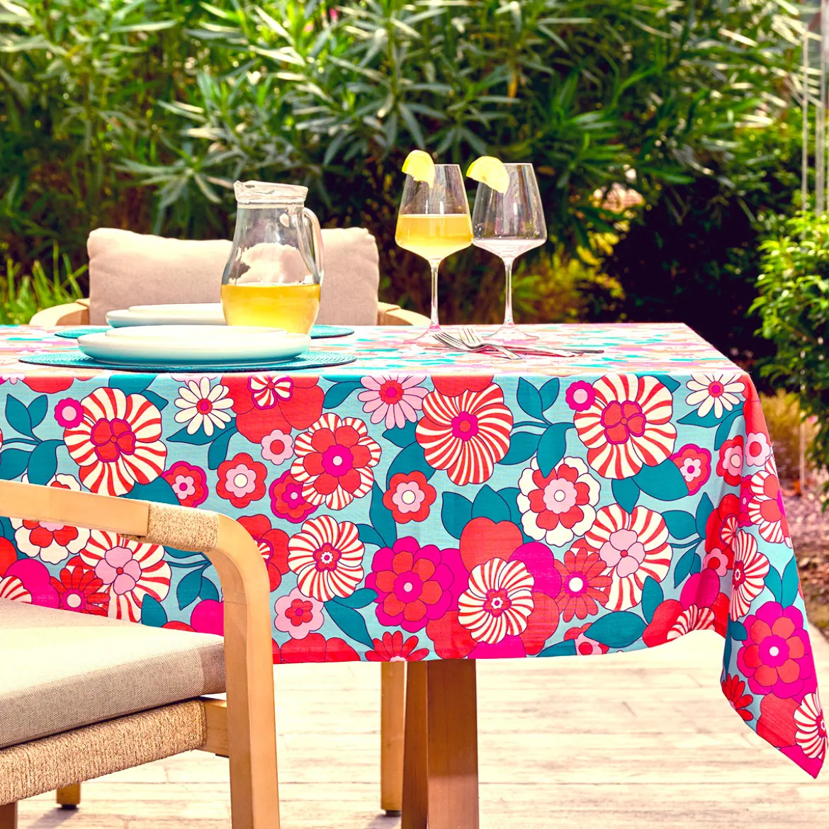 Nappe d'extérieur 240x140 cm "Bloomorama"