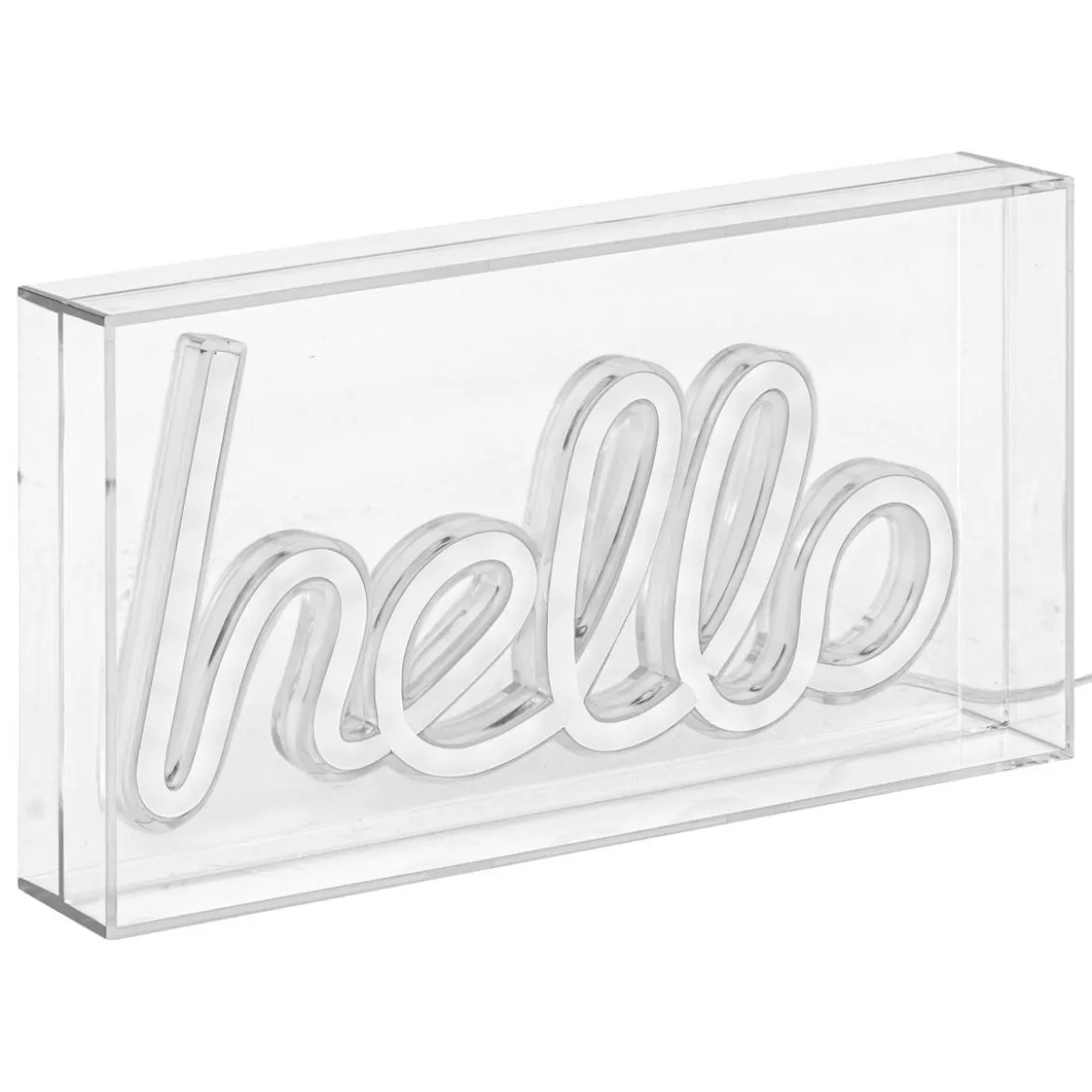 Néon à poser LED "Hello"