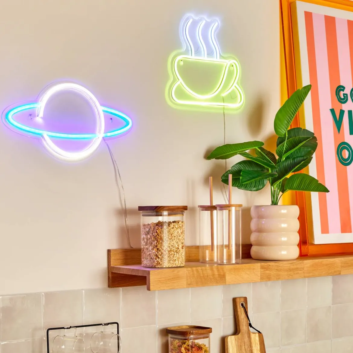 Néon led "Cafe"