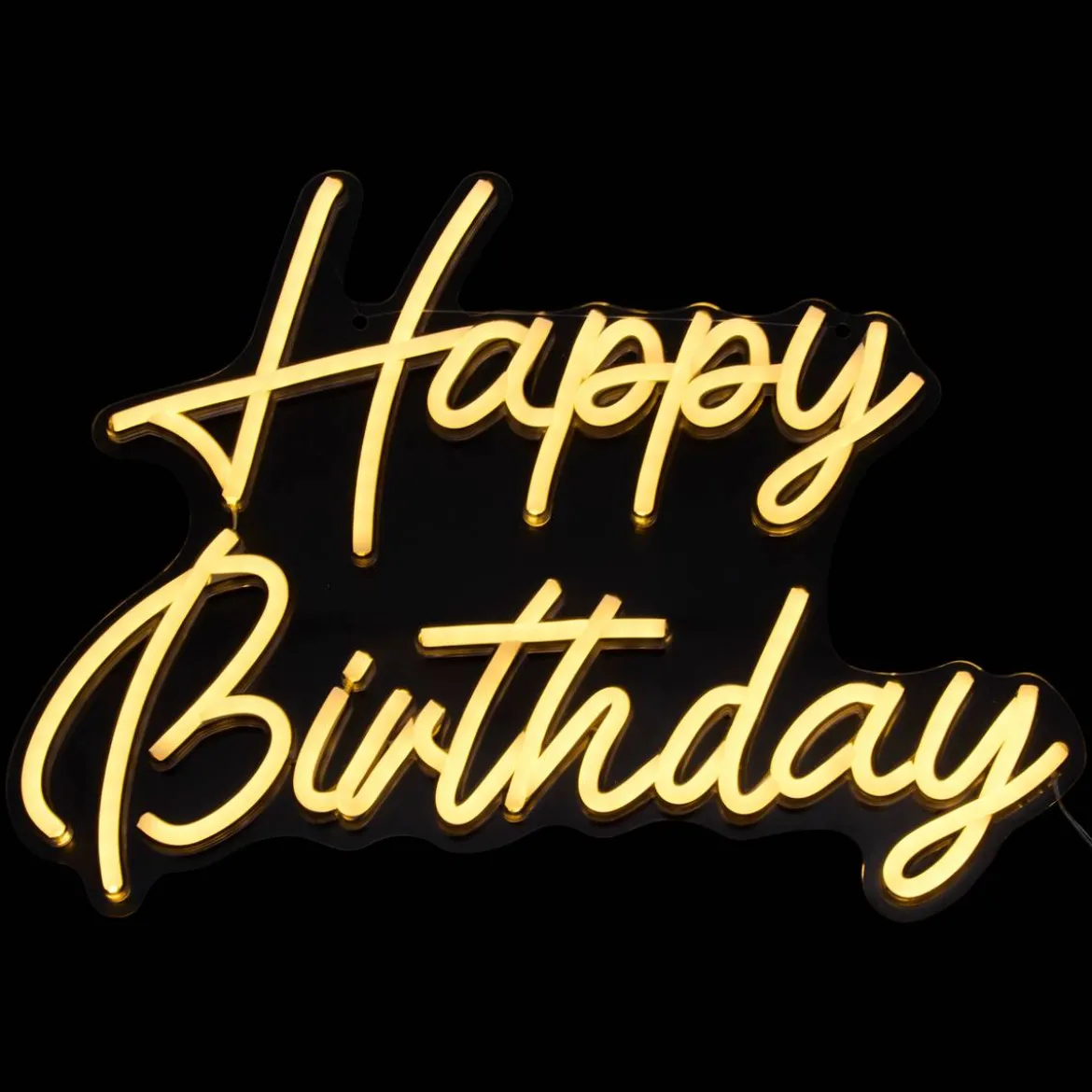 Néon led "Happy birthday"