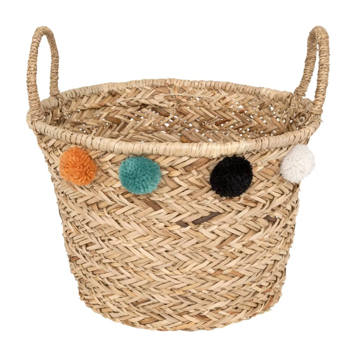 Panier enfant pompons "Livi"