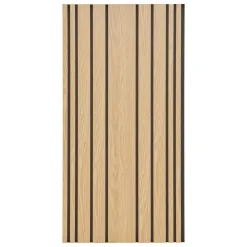 Panneau décoratif tasseaux bois