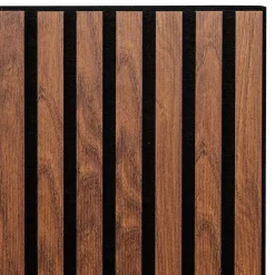 Panneau décoratif tasseaux bois