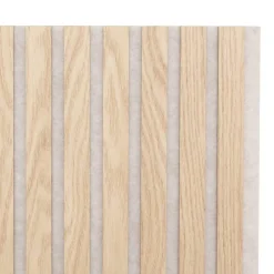 Panneau décoratif tasseaux bois