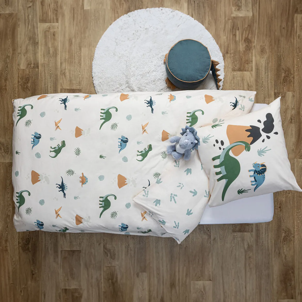 Parure de lit "Dinosaure"