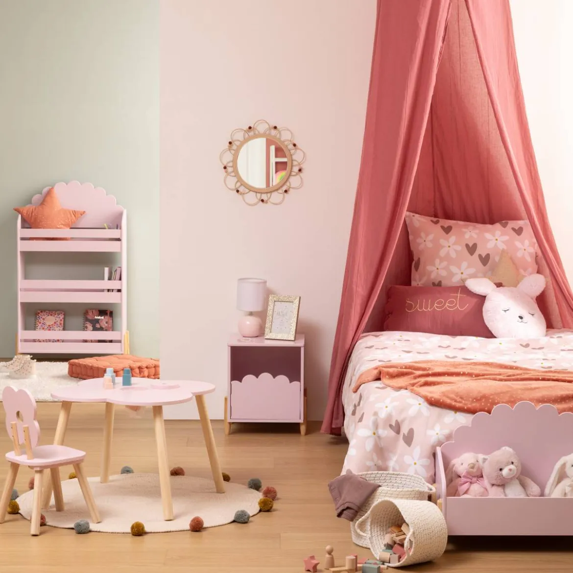 Parure de lit enfant imprimée "Billie"
