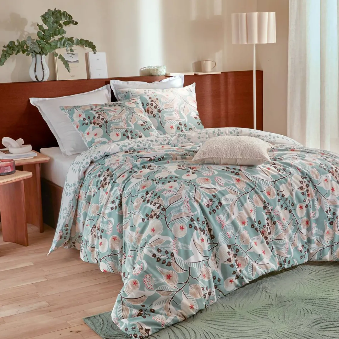 Parure de lit "Vegetal marin"