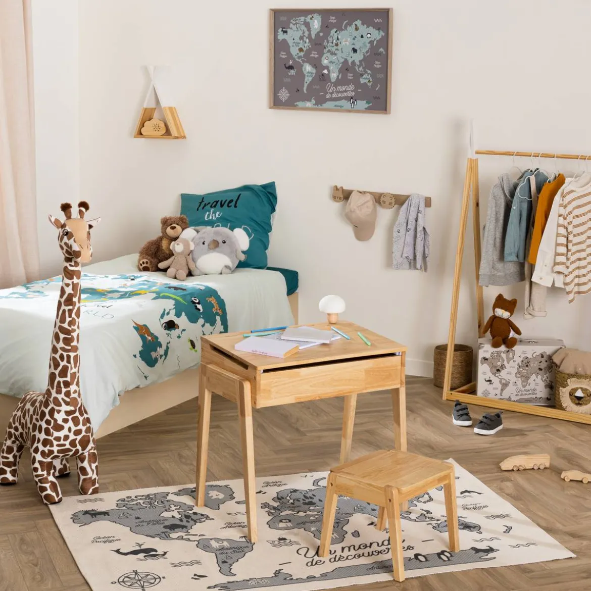 Peluche girafe "Axel"