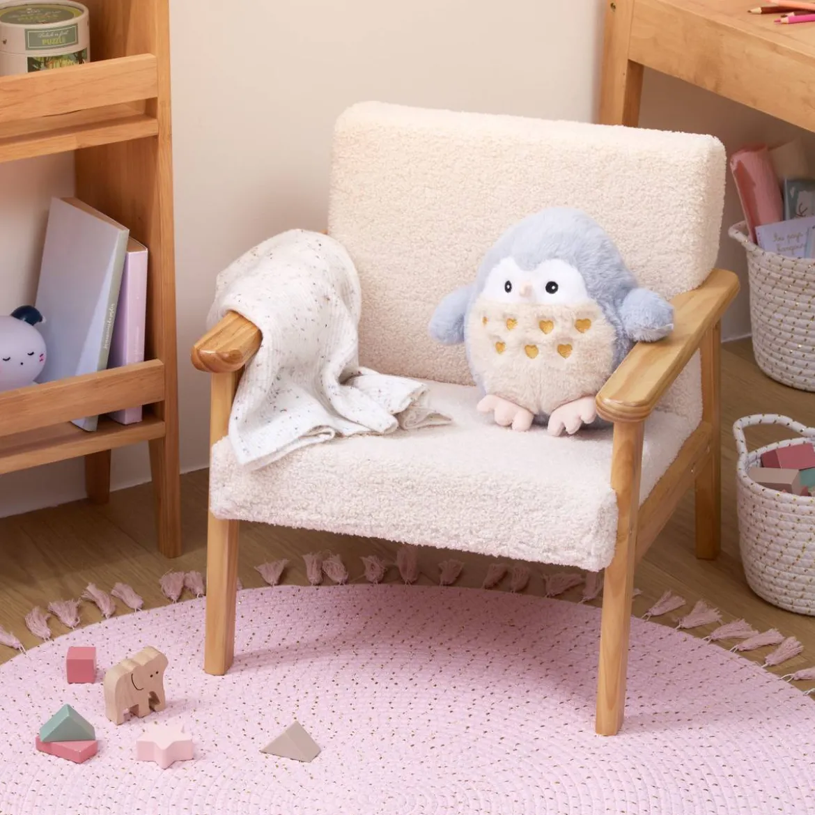 Peluche hibou enfant "Frost"