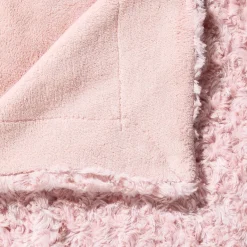 Plaid "Bouclette" fausse fourrure