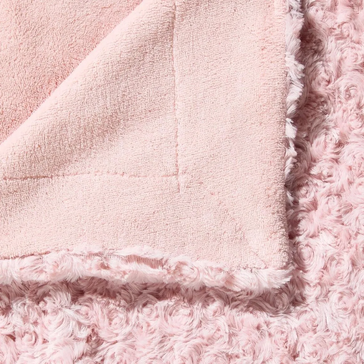 Plaid "Bouclette" fausse fourrure