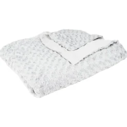 Plaid "Bouclette" fausse fourrure