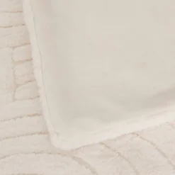 Plaid fausse fourrure jacquard