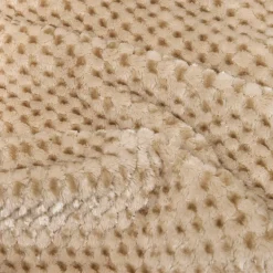 Plaid flanelle effet sherpa
