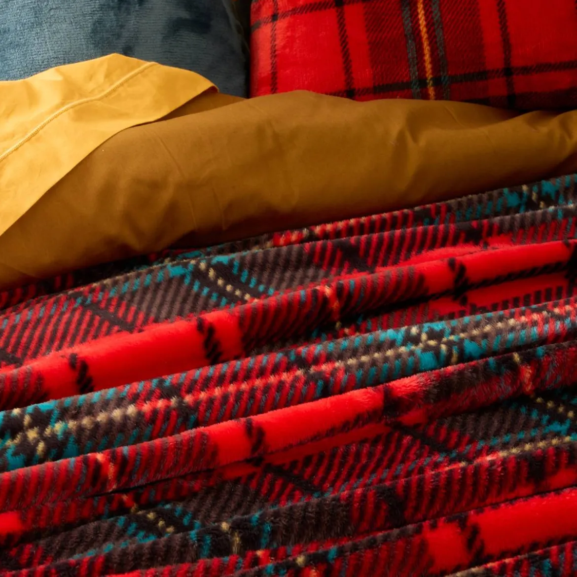Plaid flanelle imprimé "Brody"