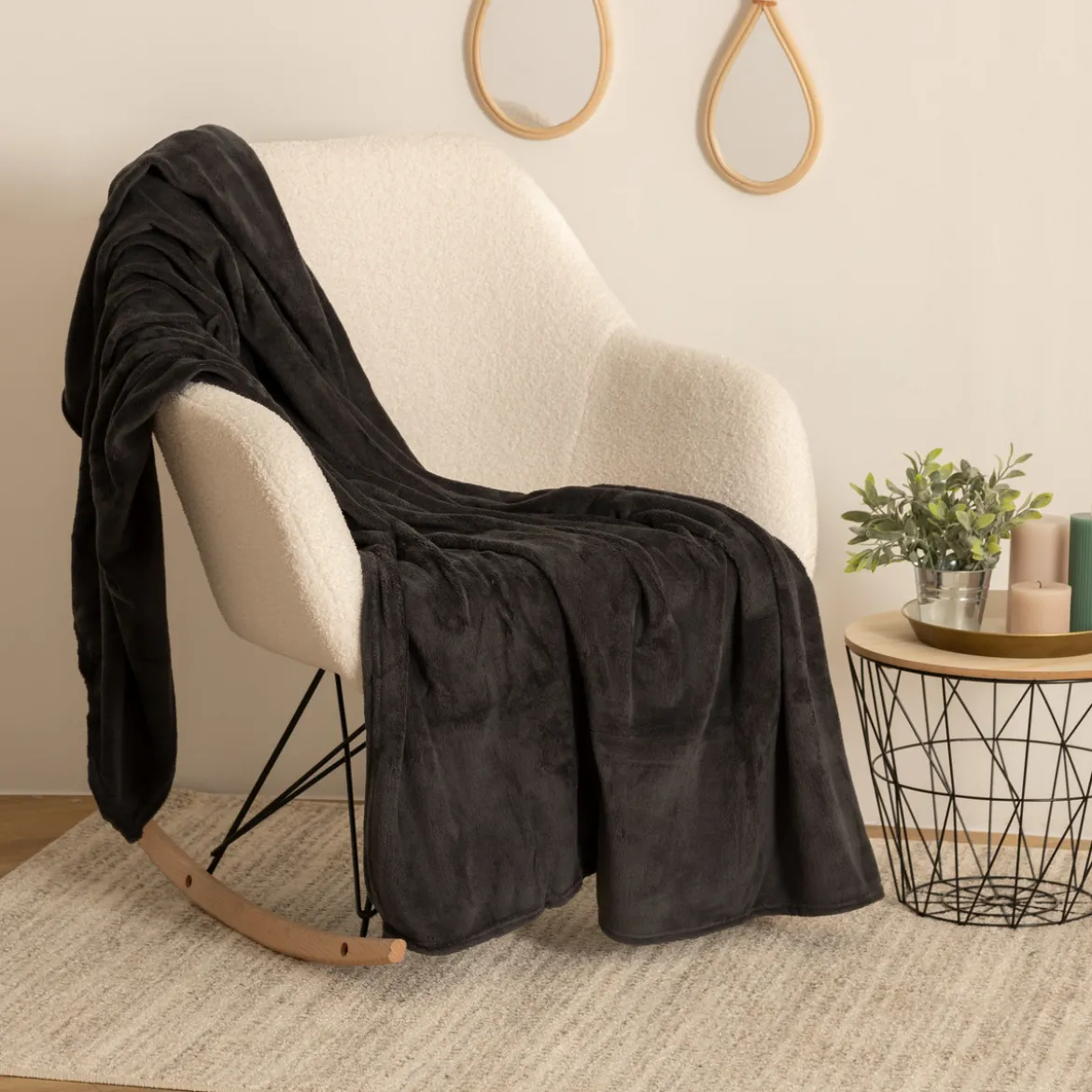 Plaid microfibre