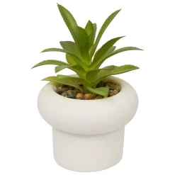 Plante artificielle en pot