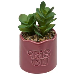 Plante artificielle en pot