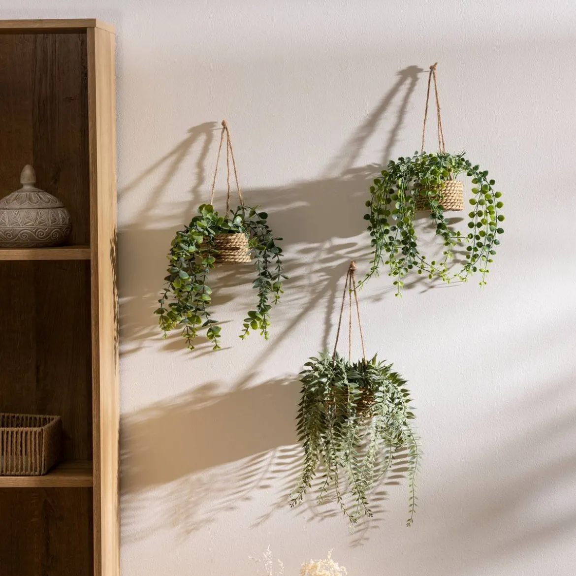 Plante artificielle suspendue "Patri"