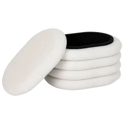 Pouf coffre bouclette