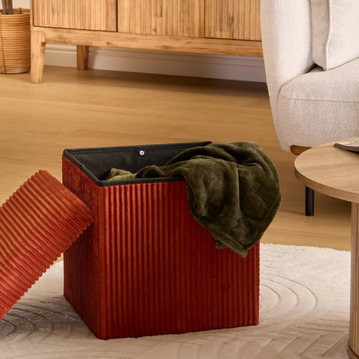 Pouf pliant "Arum"