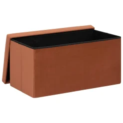 Pouf pliant double "Tess"