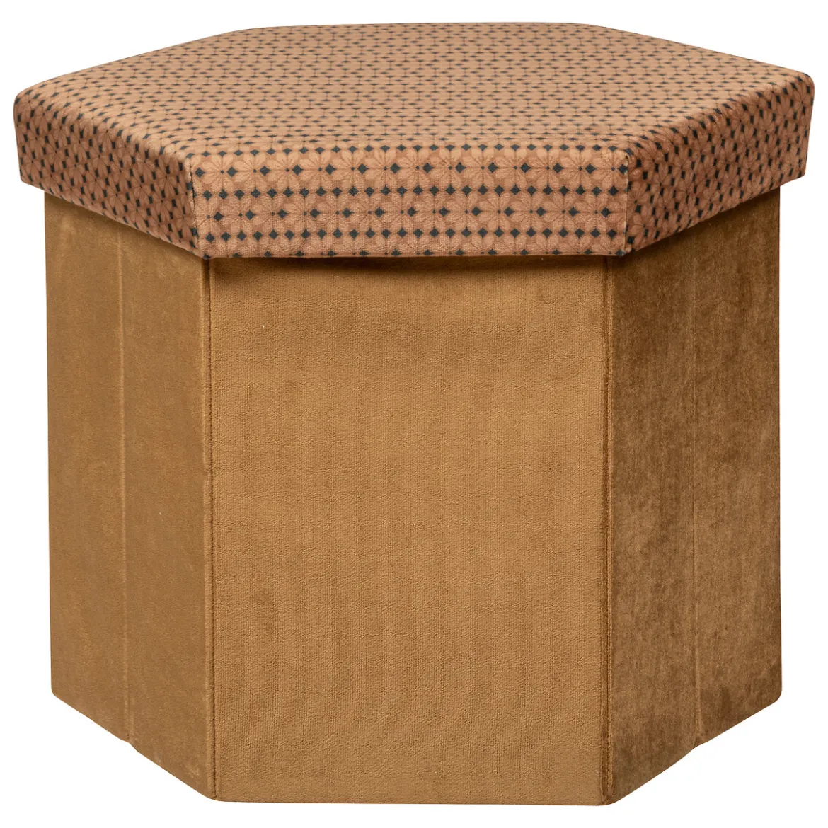 Pouf pliant hexagonal "Jiling"