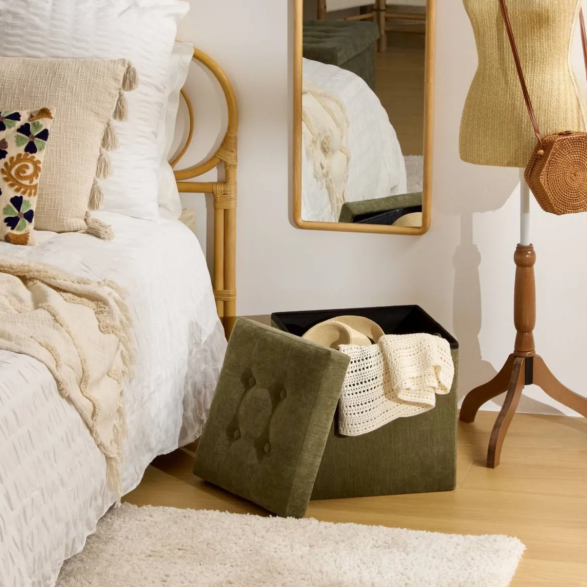 Pouf pliant "Lysandre"