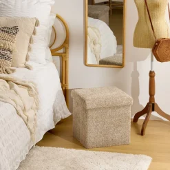 Pouf pliant 