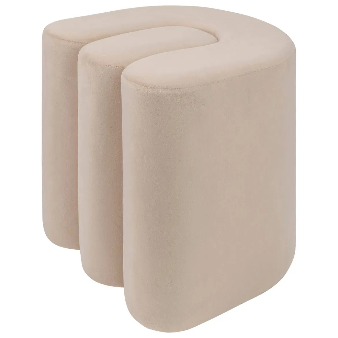 Pouf velours "Bolan"