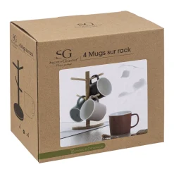 Rack 4 mugs