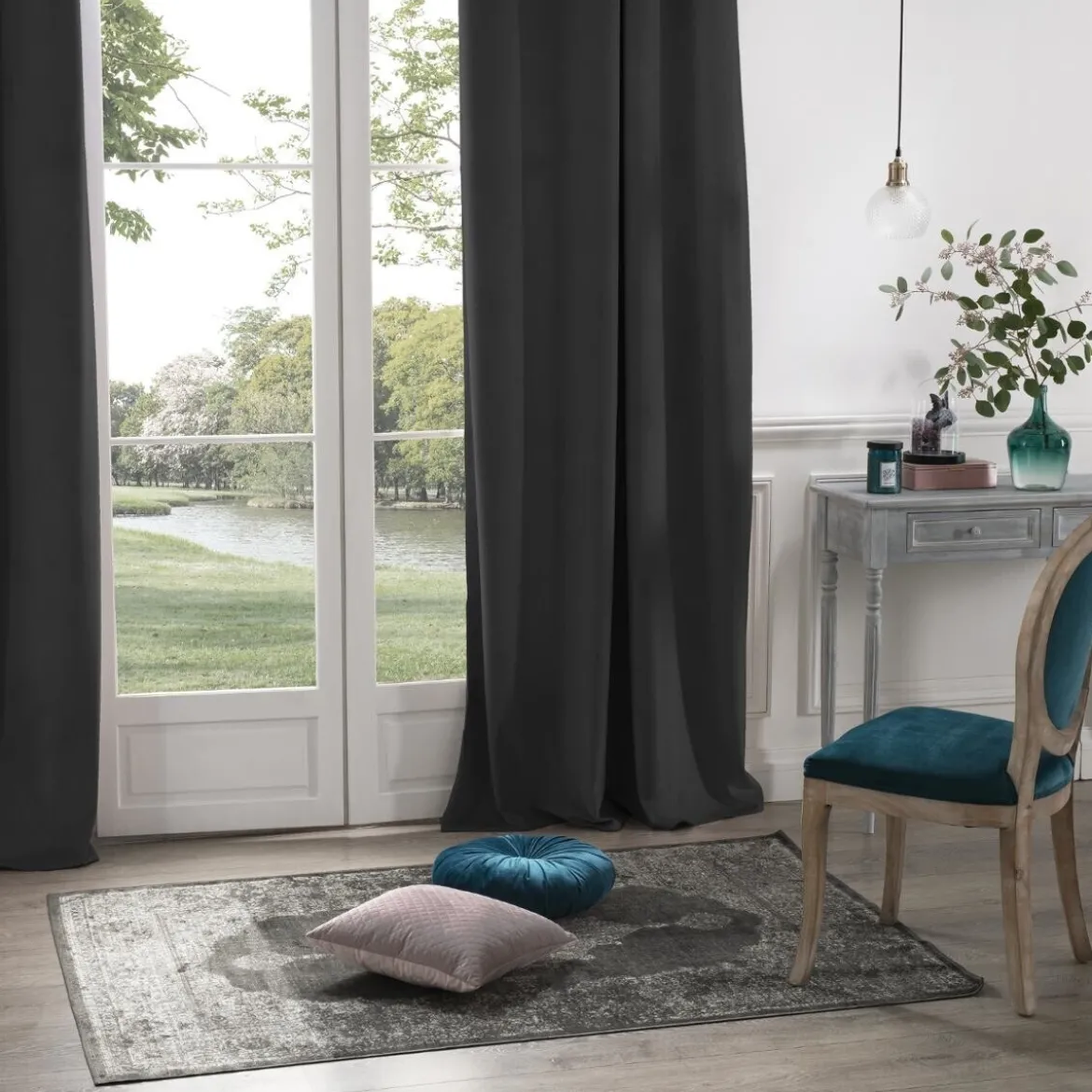 Rideau occultant "Dolce" velours