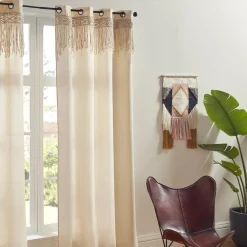 Rideau "Rituality" , macramé