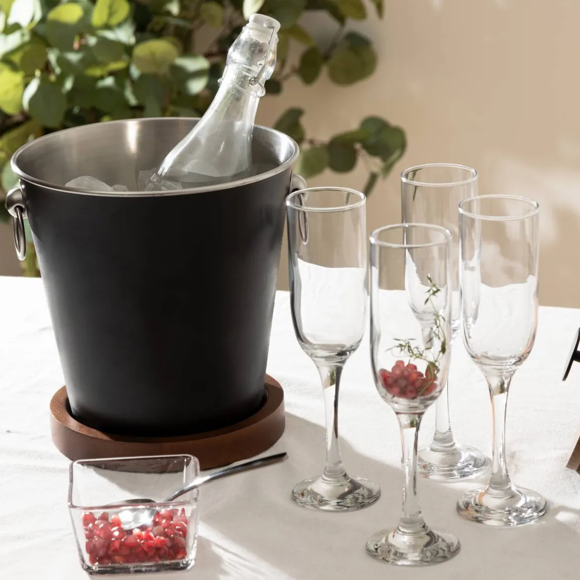 Seau à champagne "Cafe Bordelais"