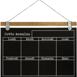 Semainier ardoise 