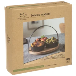 Service apéritif 4 pièces