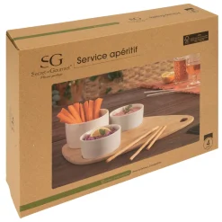 Service apéritif 4 pièces "Rio"