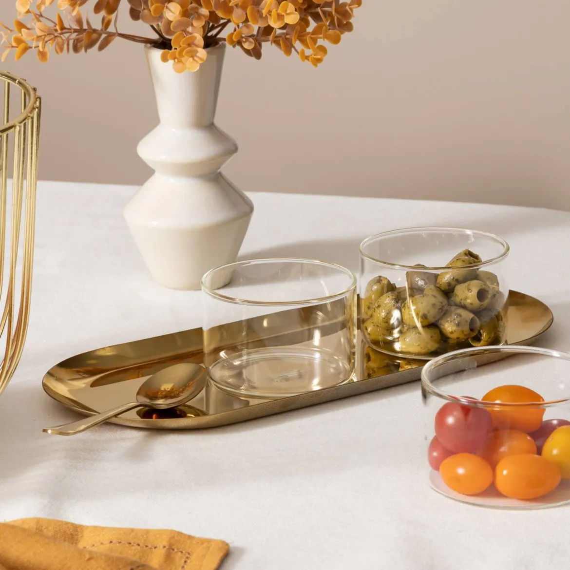 Set apéritif 4 pièces "Automne"