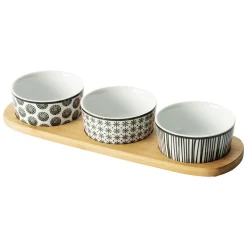 Set apéritif 4 pièces  "Bohemia"