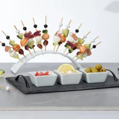 Set apéritif arc 5 pièces
